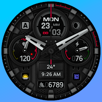 SH072 Watch Face, WearOS watch