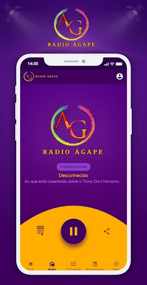 Rádio Ágape Online Screenshot 1
