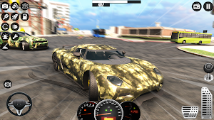 Army School Driving Car Games Screenshot 2