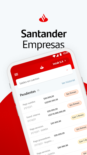 Santander Empresas Uruguay Screenshot 0