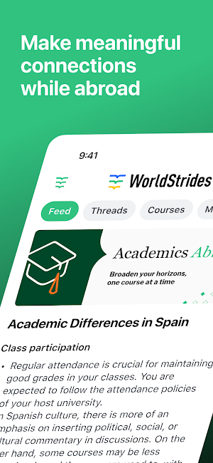 WorldStrides Connections Screenshot 0