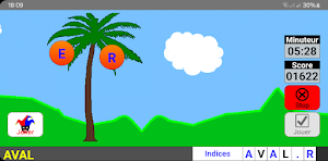 Pluie de lettres - Jeu de mots Screenshot 3
