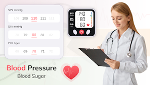 Blood Pressure Blood Sugar Screenshot 0