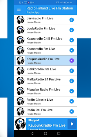 Radio Finland Live Fm Station Screenshot 2