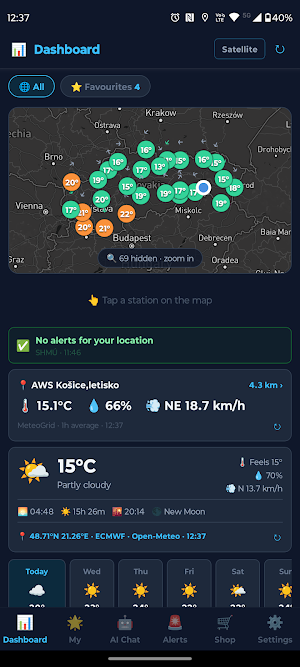 MeteoGrid Screenshot 0