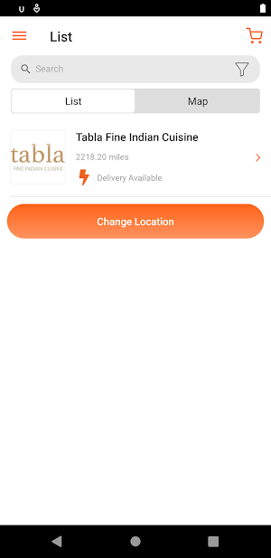 Tabla Fine Indian Cuisine Screenshot 0