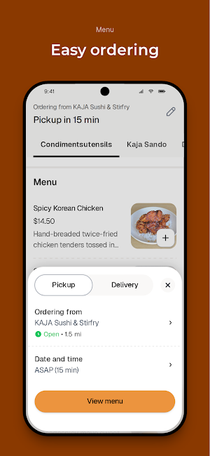 KAJA Sushi & Stirfry Screenshot 2