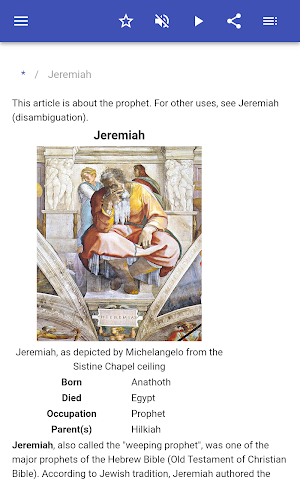 The prophets of the Old Testament Screenshot 3