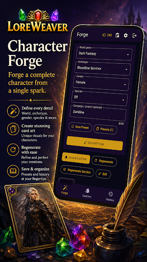 LoreWeaver Screenshot 0