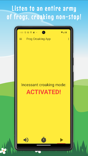Frog Croaking App Screenshot 2