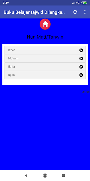Buku Belajar Tajwid Dilengkapi Screenshot 1
