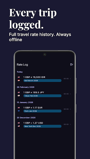 Offline Currency Converter Screenshot 2