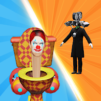 Skibydi Merge Toilet battle