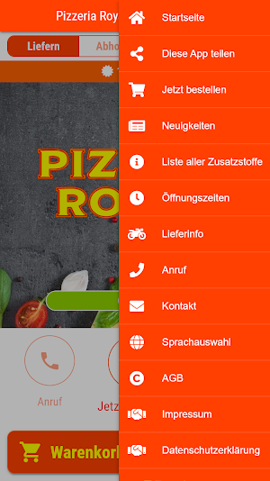 Pizzeria Royal Braunschweig Screenshot 2