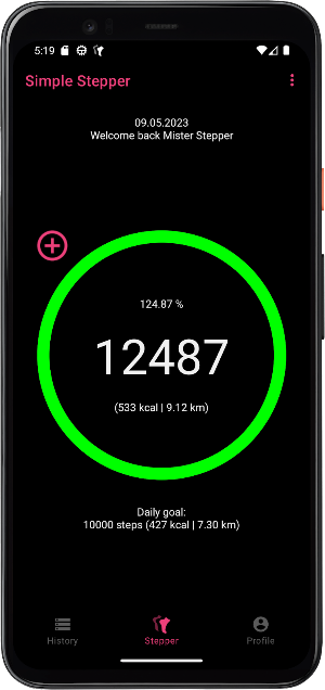Simple Stepper Screenshot 3