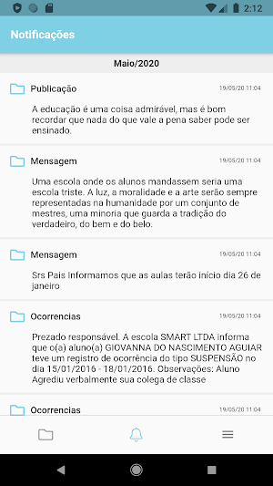 Educandário Yara App Screenshot 3
