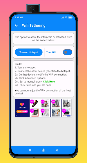 Fire VPN Philippines Screenshot 3
