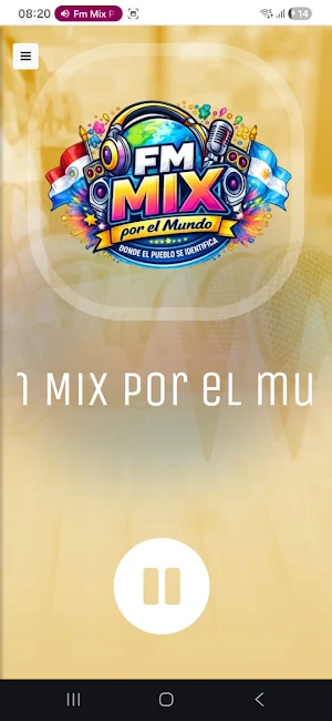 Fm Mix Por el mundo Screenshot 2
