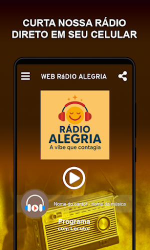 Web Rádio Alegria Screenshot 1