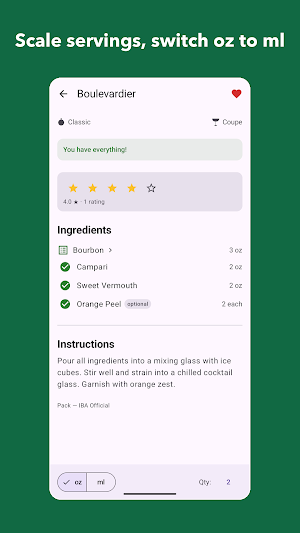 Muddled: Your Bar & Cocktails Screenshot 2