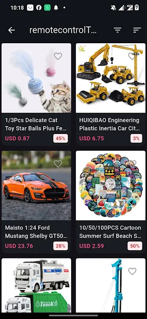 Remote Control toys Screenshot 1