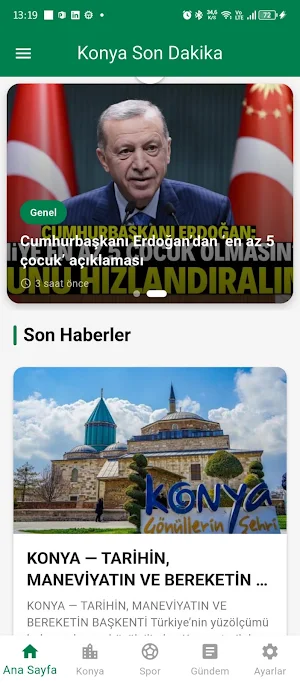 Konya Son Dakika Screenshot 0