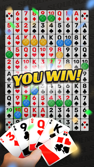 Sequence: Board and card game Screenshot 2