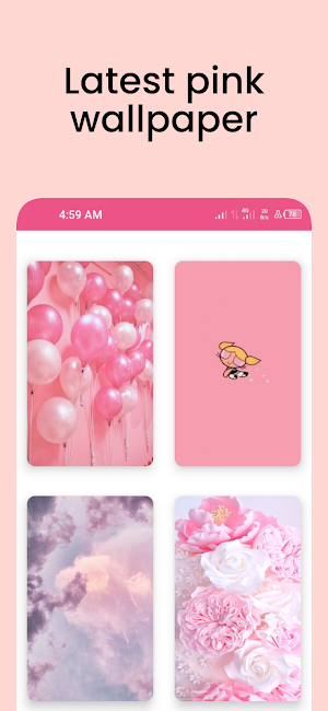 Pink Wallpaper Screenshot 1