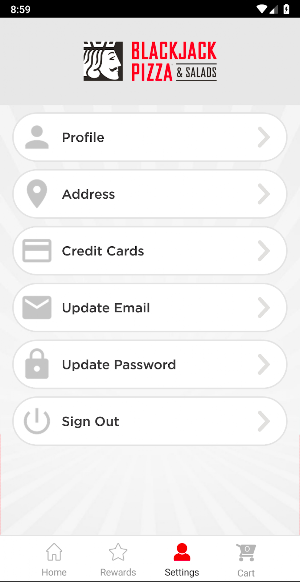 Blackjack Pizza Screenshot 1
