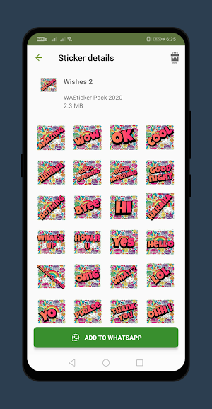 All Wishes Stickers for WhatsApp - WA Stickers App Screenshot 1