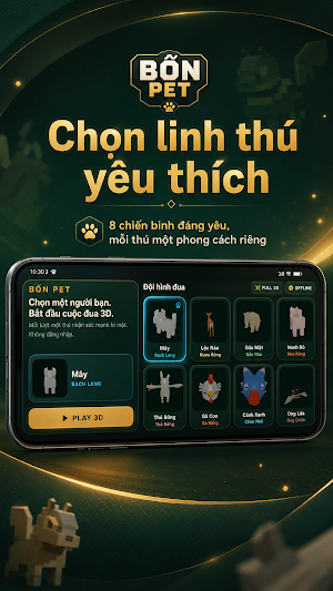 Bốn Pet Screenshot 0