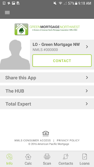 Green Mortgage Northwest Screenshot 1