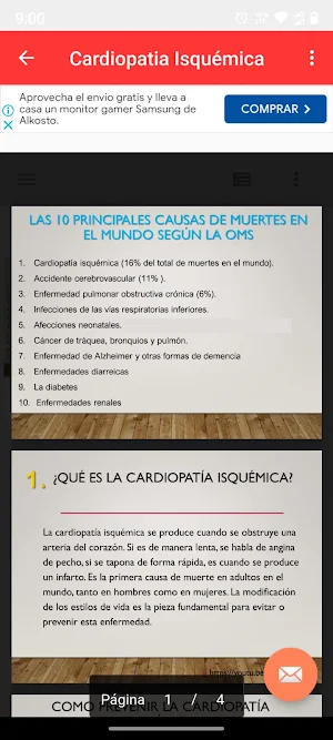 10 principales causasde muerte Screenshot 2