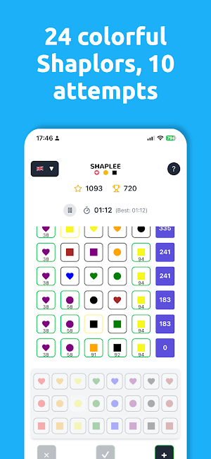 Shap10r Game - Logic Puzzle Screenshot 1