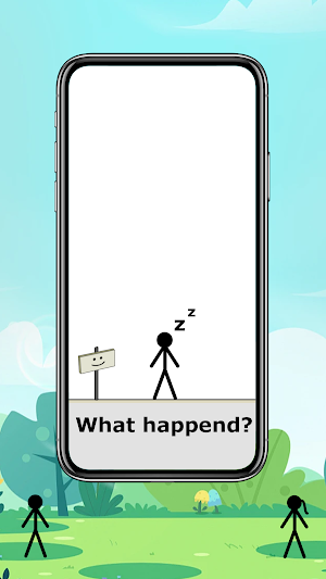 Stickman Adventure Game Screenshot 0