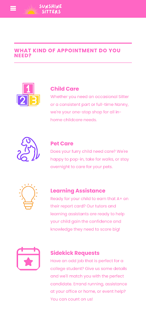 Sunshine Sitters Screenshot 1