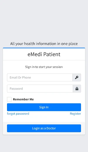 eMedi Screenshot 1