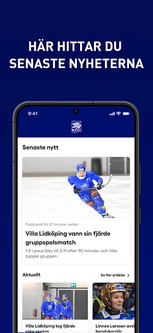 Villa Lidköping BK Screenshot 3