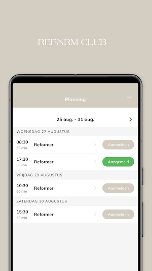 Reform Club Screenshot 2