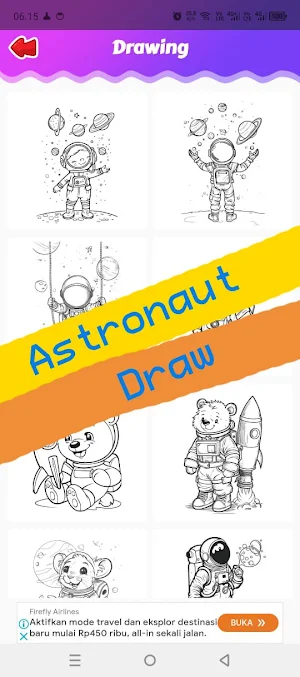Astronaut Draw Screenshot 1