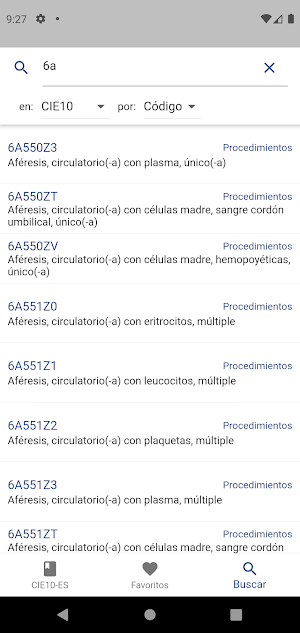 cie10-es Screenshot 3