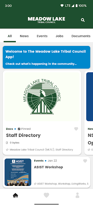 Meadow Lake Tribal Council Screenshot 1