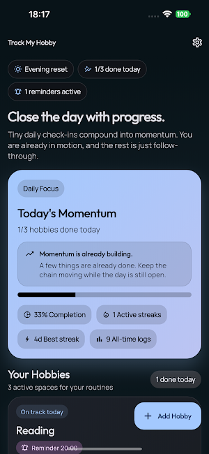 Track My Hobby Screenshot 0