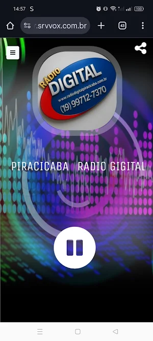Radio Digital Piracicaba Screenshot 0