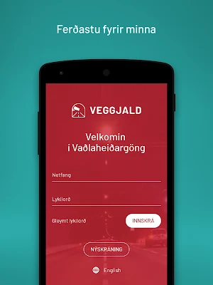 Veggjald Screenshot 0