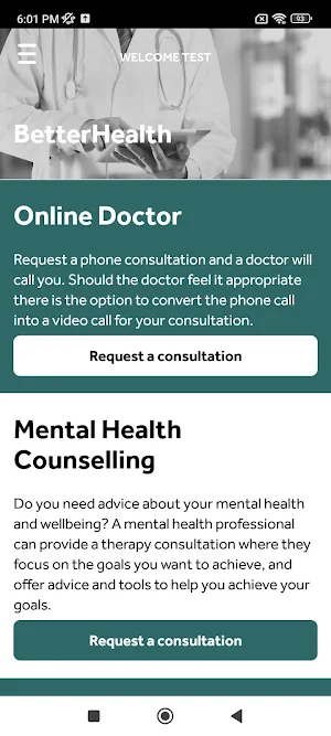 BetterHealth from New Ireland Screenshot 2