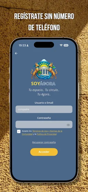 Soy Agora Screenshot 0