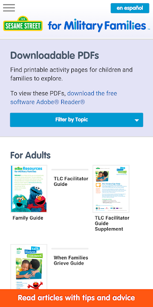 Sesame for Military Families Screenshot 3