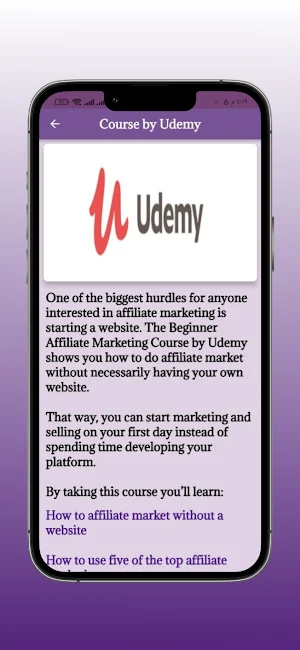 Learn Affiliate Marketing Screenshot 1
