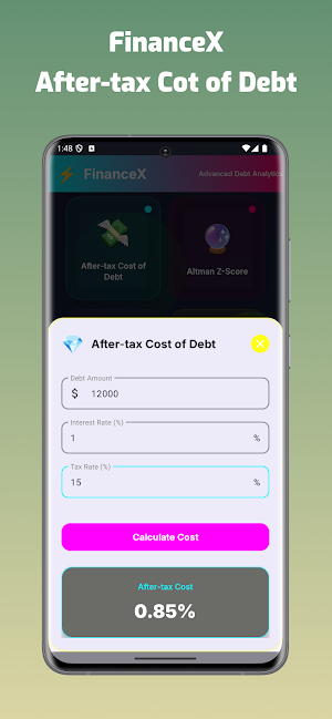 FinanceX-Financial Calculator Screenshot 2